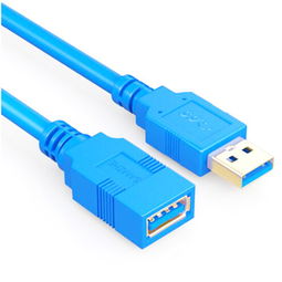 山澤 UK 650 USB 3.0高速延長線 5米藍色線材，為電腦擴展注入強勁動力